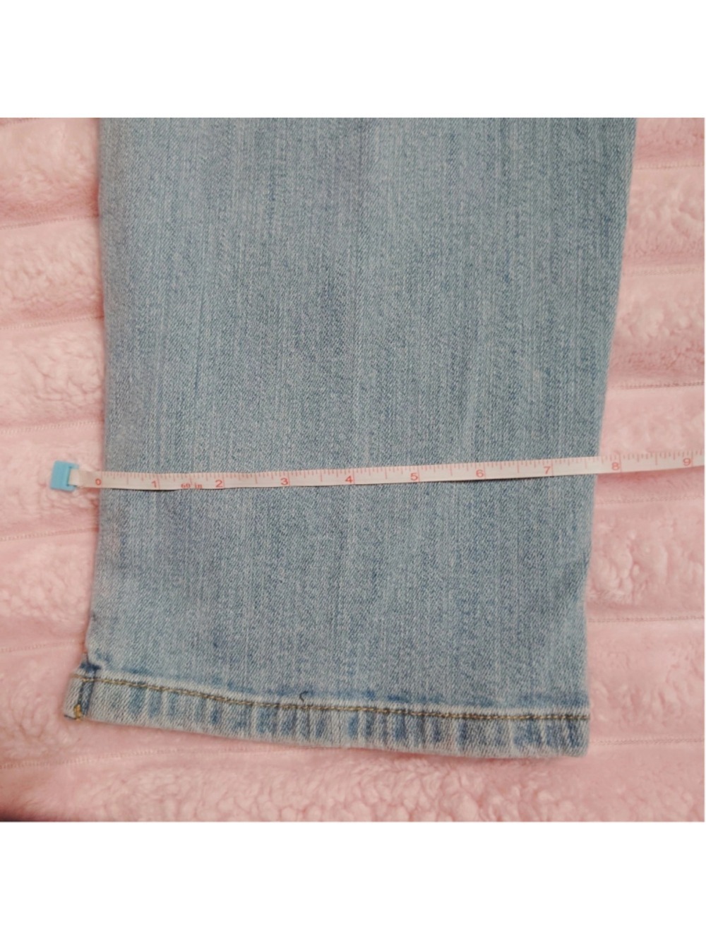 Lauren Ralph Lauren Women's Jeans Sz 10 Light Wash Straight Crop mom style - Picture 11 of 14